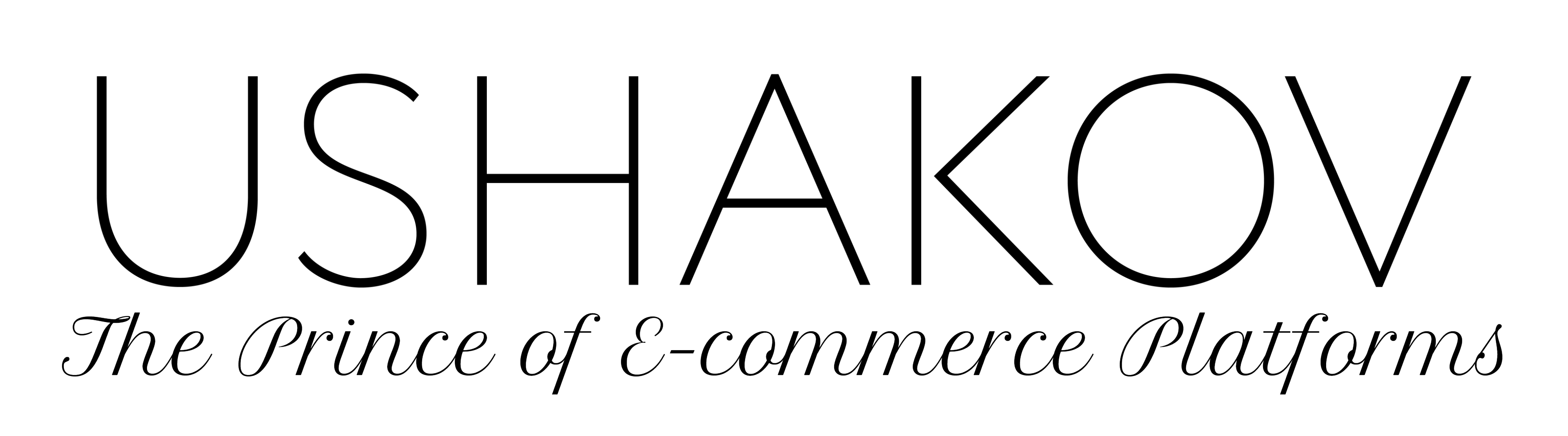 USHAKOV The Prince of E-commerce platforms