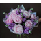ПИОНЫ РОЗОВЫЕ 9ШТ. МАТИОЛЛА ФИОЛЕТОВАЯ-8ШТ.